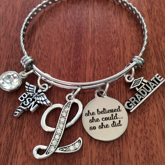 BSN GRADUATE Gift, Bsn Bracelet, Gifts for Bsn Student, Bsn