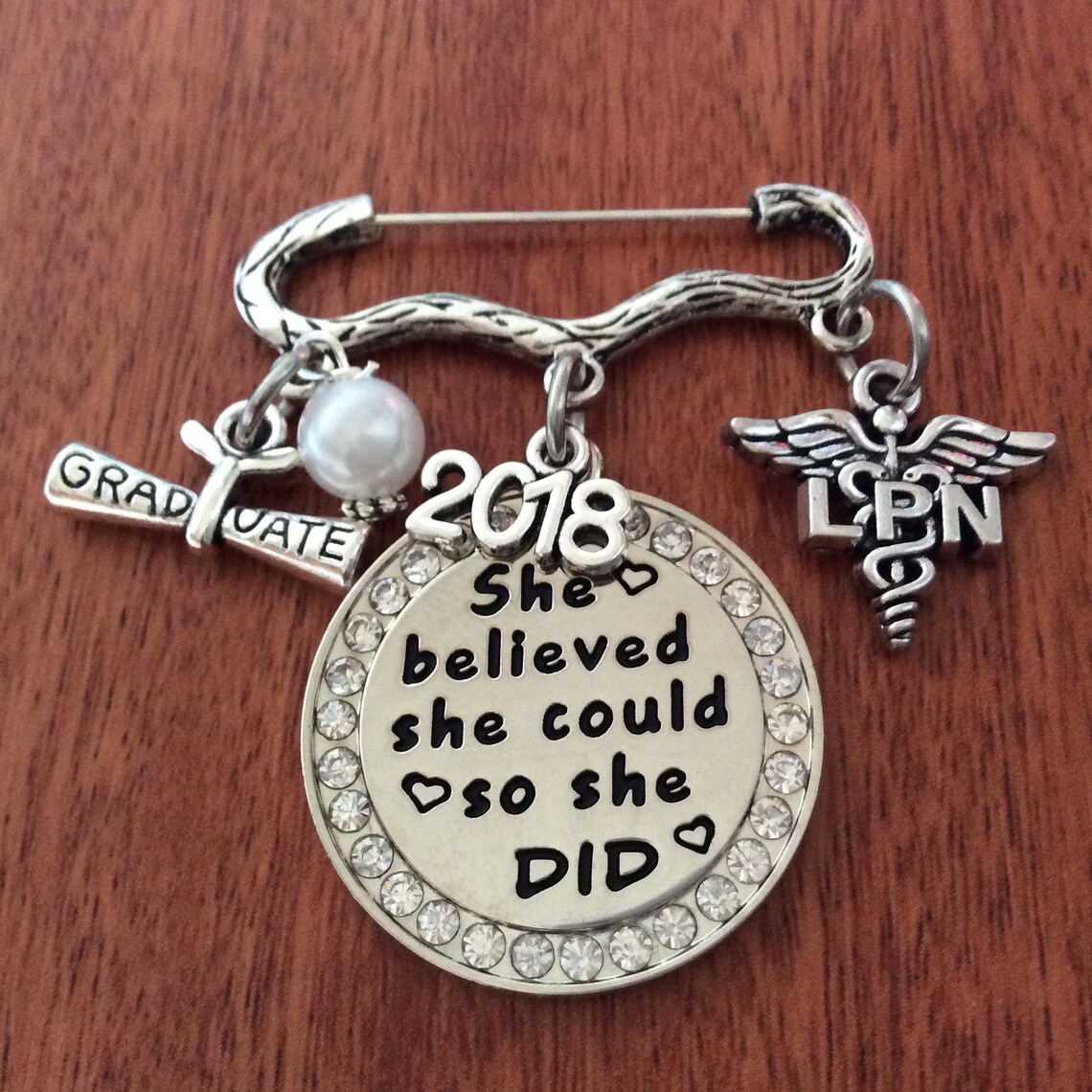 PERSONALIZED LPN Pin LPN Pin Nursing Graduate Lpn Pinning - Etsy