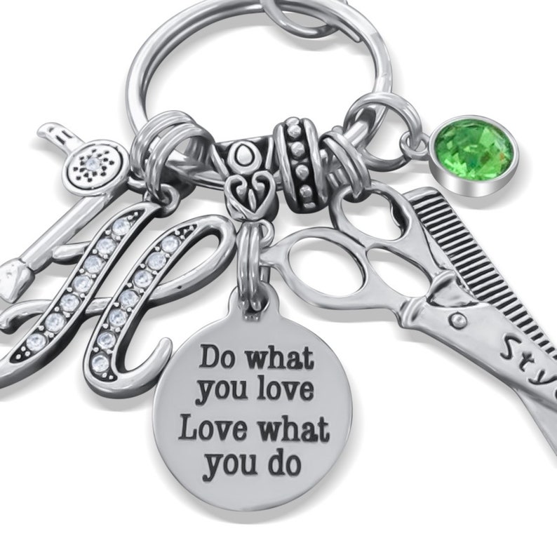 Beautician Keychain Hair Stylist Gift Beautician Gifts Etsy