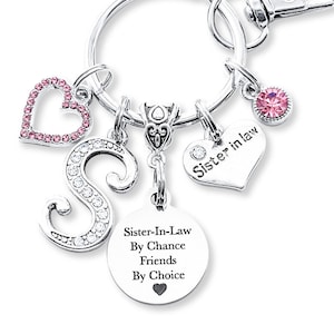 SISTER IN LAW Gift, Sister-In-Law Gift, Sister In Law Birthday, Sister Keychain, Gifts For Sister In Law, You Are Loved, Personalized Sister