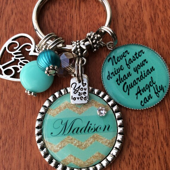 SWEET SIXTEEN Gift Personalized gift keychain Sweet16 Sweet Etsy