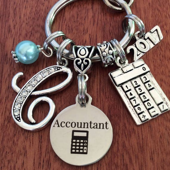 ACCOUNTANT Gift Accountant Keychain Gifts For Accountant Etsy