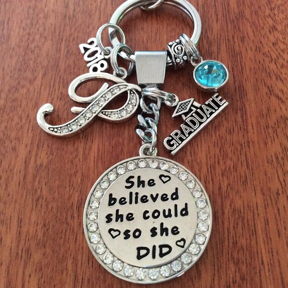 HIGH School Graduation Gifts Graduation Keychain ...