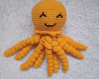 Octopus Crochet, Preemie Octopus, Octopus for Preemie, Octopus Crochet for Babies, Baby Gift, Newborn Octopus Toy