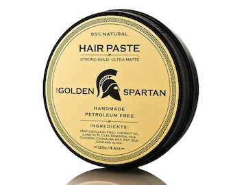 Pasta para Cabelo Ultra Matte - O Espartano Dourado