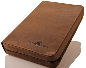 Luxury Leather Beard Care Kit - The Golden Spartan