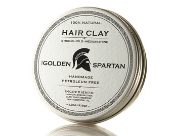 Hair Clay - The Golden Spartan