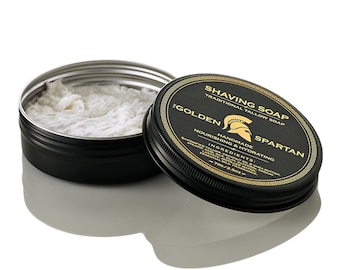 Shaving Soap - The Golden Spartan