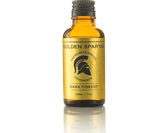 Beard Oil Dark Forest - The Golden Spartan