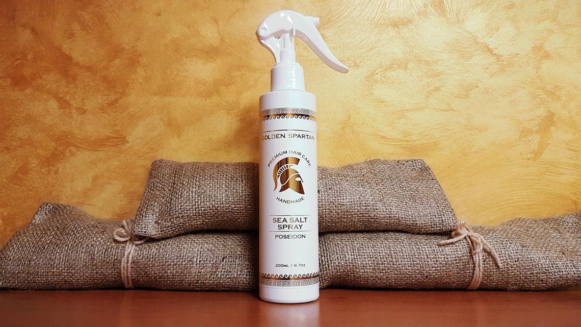 Sea Salt Spray Poseidon the Golden Spartan Etsy Australia