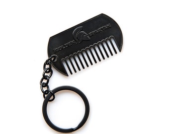Mustache Comb - The Golden Spartan