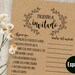 SPANISH Bridal Shower Game Find the Guest in Spanish, Encuentra Al ...