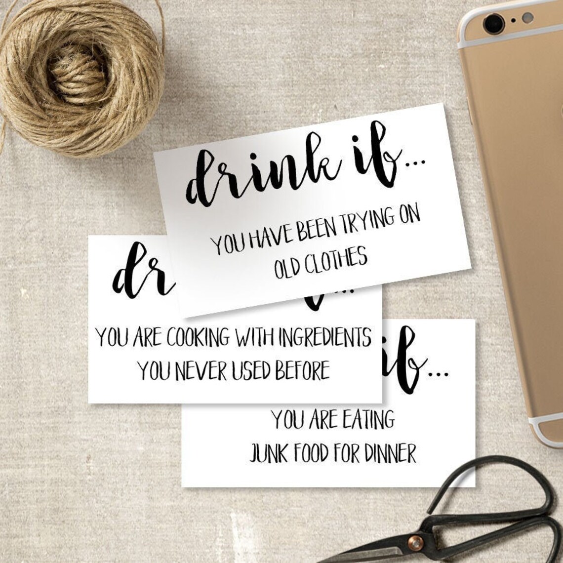 Virtual Drinking Game Online Party Printable 50 Different Etsy