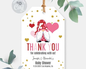 Printable Favor Tag Editable Gift Tags Instant Download | Etsy
