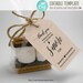 Printable Favor Tag, Editable Gift Tags, Instant Download Template ...