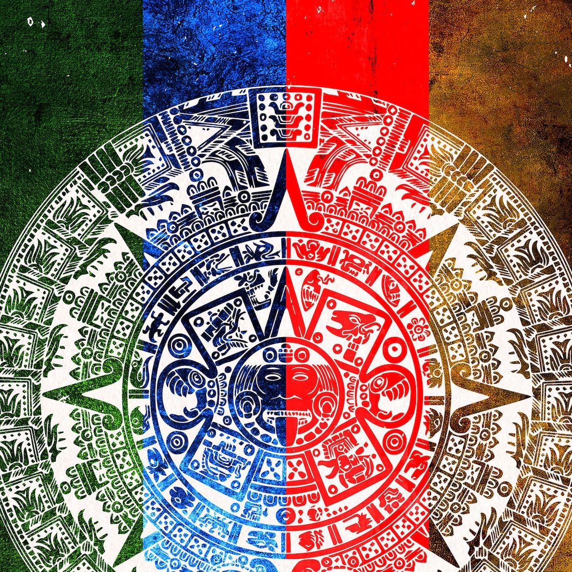 Mayan paintings picture