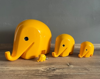 XXL (17cm) Luigi Colani Drumbo Elefant Spardose / Figur von der