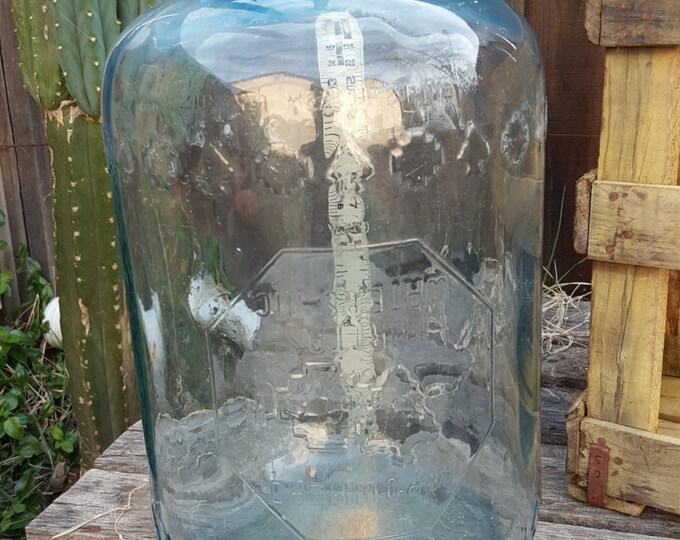 Vintage Arrowhead Puritas 5 Gallon Carboy/ Water Bottle With Embossed