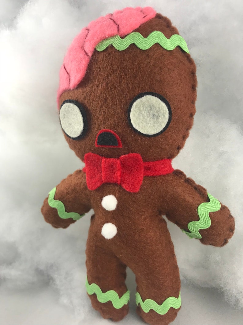 gingerbread man plush doll