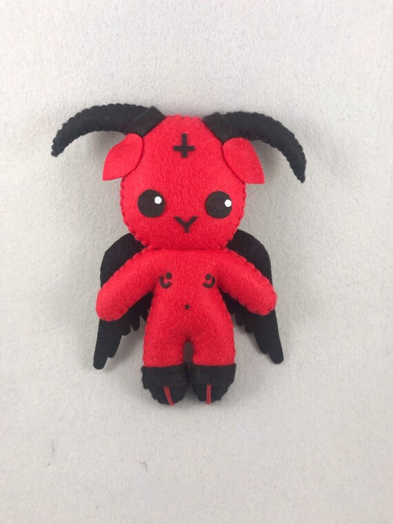 baphomet plush doll