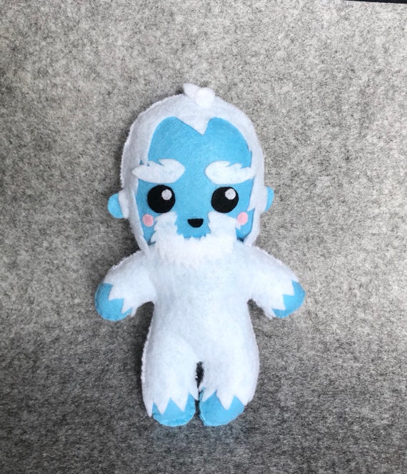 abominable snowman plush