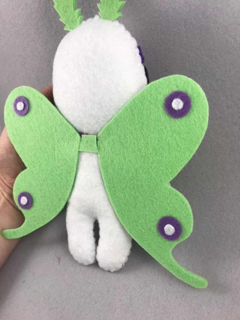 luna moth plush