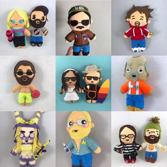 personalized plush doll