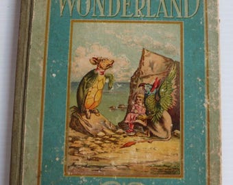 Alice's Adventures in Wonderland Book 1984 Knopf Facsimile of 1866