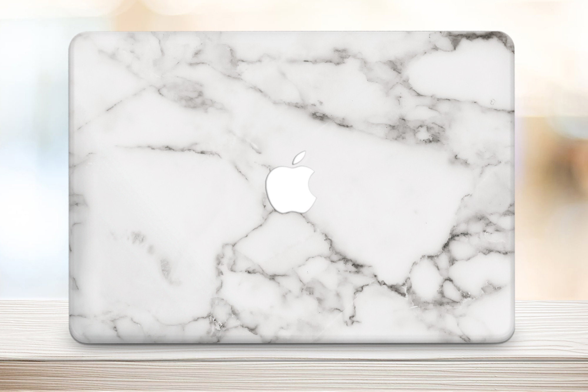 Unique White Marble Macbook Pro Case Macbook Case Macbook Air Etsy