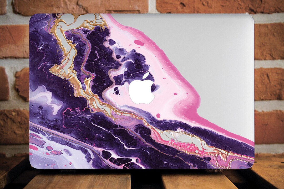 Purple Marble MacBook Pro 14 2021 Case MacBook Pro 16 M1 Case - Etsy