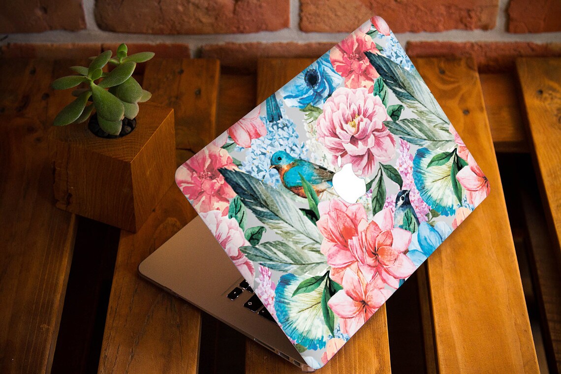 Floral Macbook 12 Case Macbook Pro 13 Case Macbook Air 11 Hard Etsy