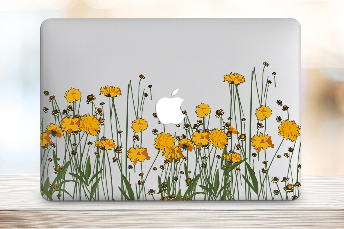 Flowers MacBook Pro 13 Case MacBook 12 Case Floral Macbook Pro Etsy