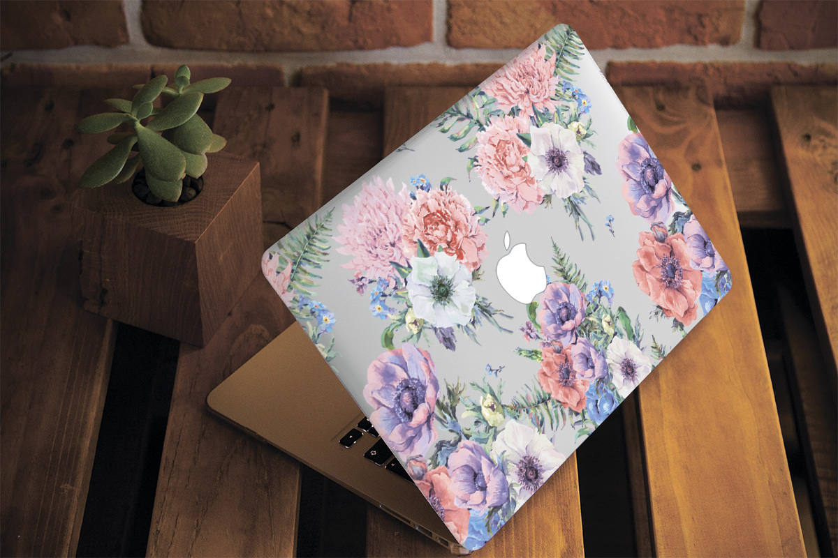 Floral Macbook Hard Case Macbook Air 13 Cover Macbook Pro 13 Etsy