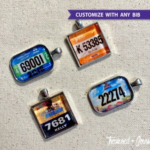 Dije de dorsal grande personalizado: regalo para maratones