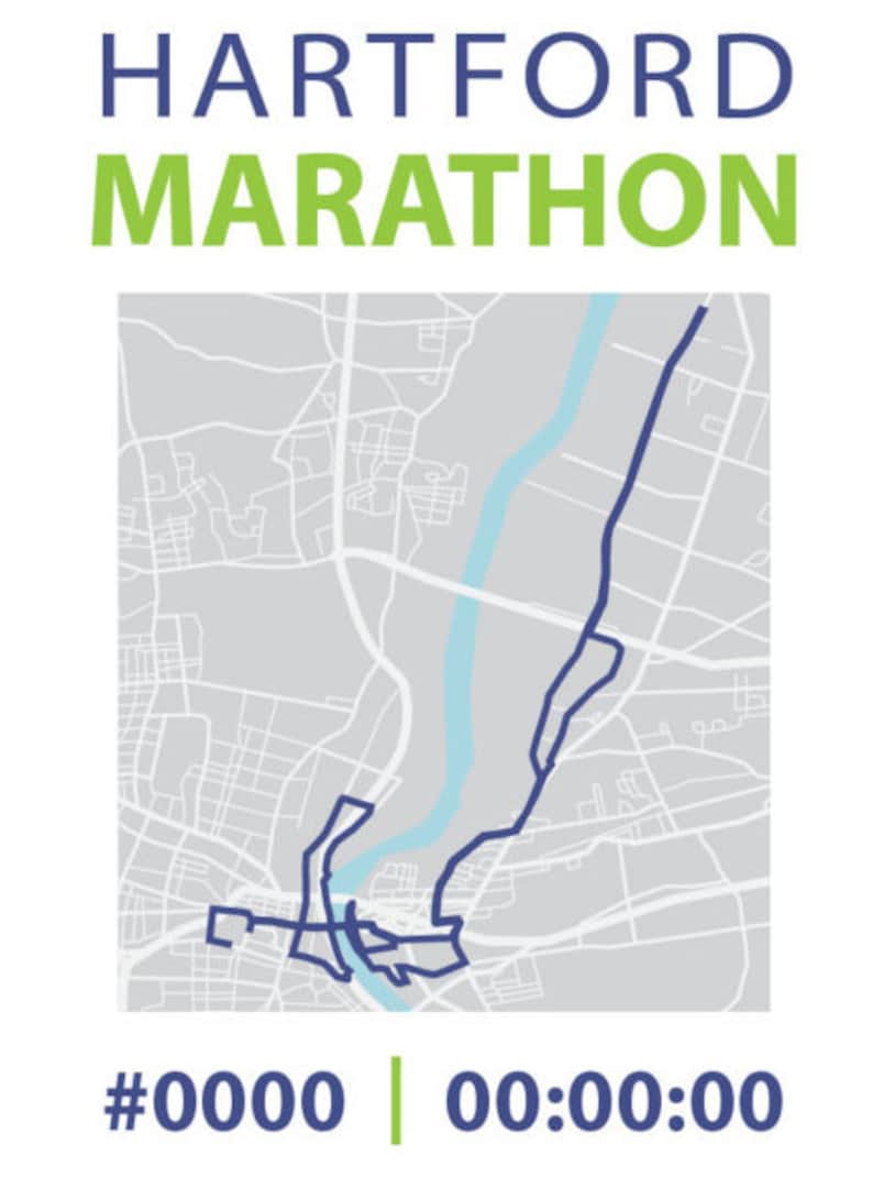Hartford Marathon Digital File & Print Options Etsy