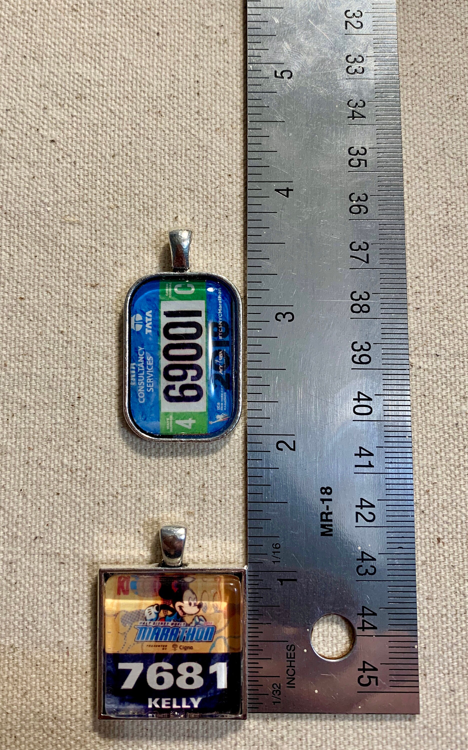 26.2 Marathon Key Chain – Die Cast Blue Keyring For Runners, Finishers & Training Motivation - View #9
