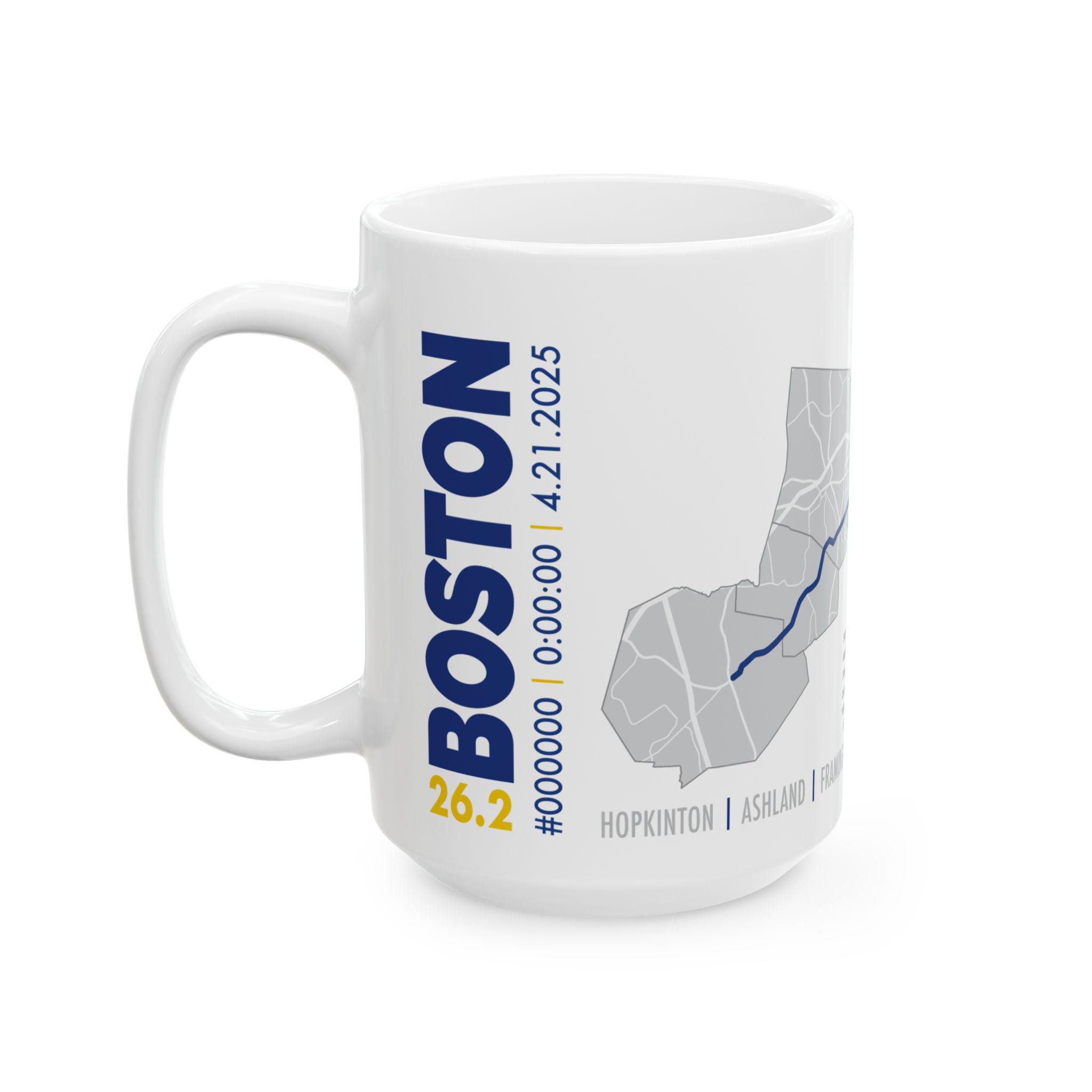 Marathon Mug Boston - Etsy