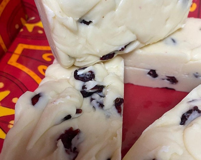 Cranberry Fudge *nut free* 1/2 pound