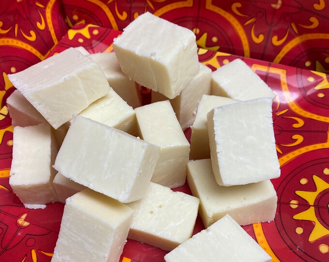 Eggnog White Chocolate Fudge *nut free * 1/2 pound