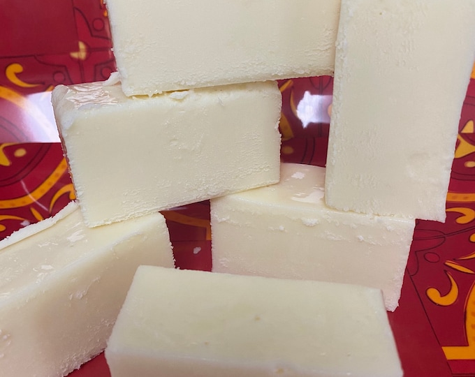 Cream Cheese Fudge in White Chocolate 1/2 pound nut free