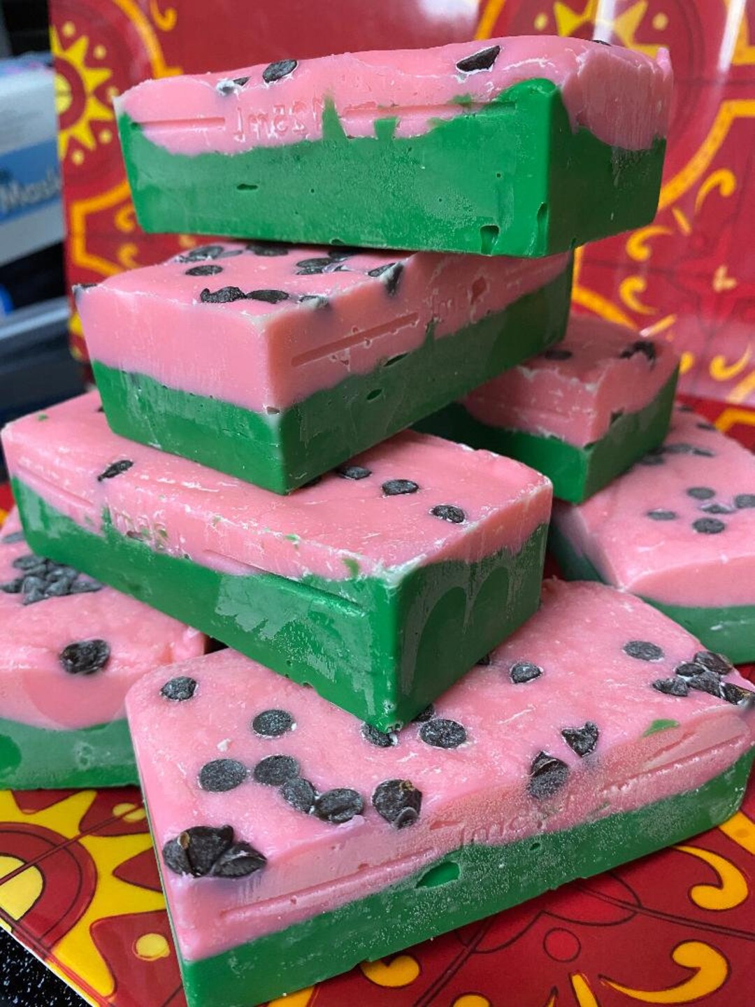 Watermelon Fudge nut Free 1/2 Pound Etsy