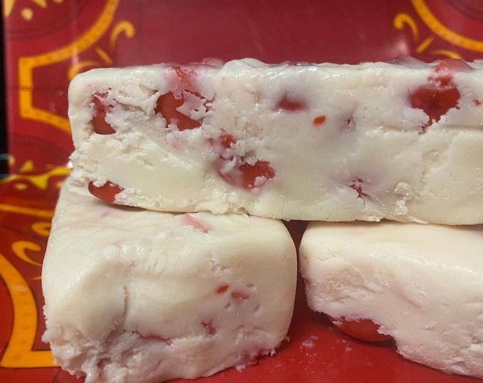 Cherry Cheesecake Fudge *nut free* 1/2 pound