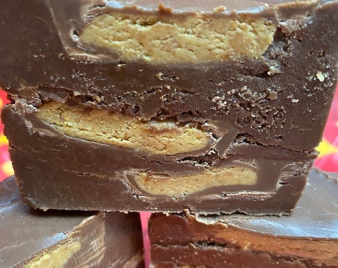 Peanut Butter Cup Milk / Semi-Chocolate Fudge 1/2 pound
