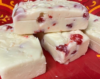 Cherry Almond Coconut Fudge 1/2 pound