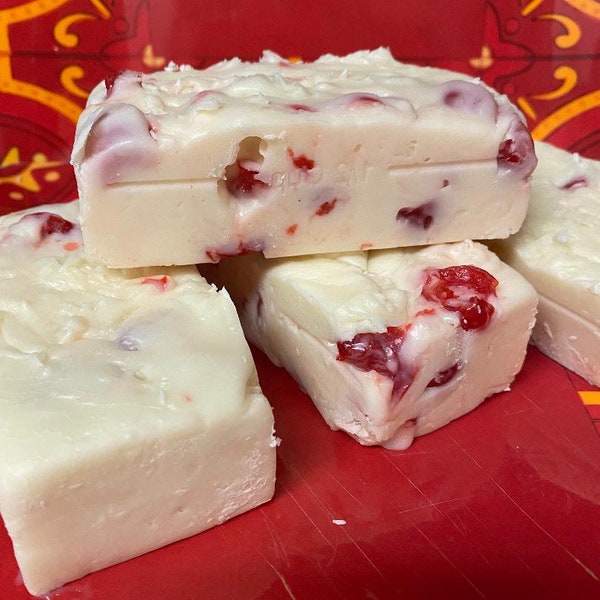 Cherry Almond Coconut Fudge 1/2 pound