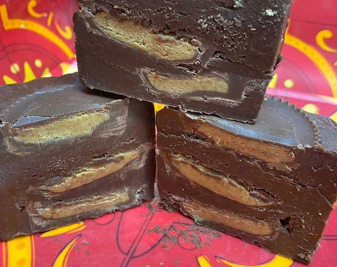 Peanut Butter Cup Milk Chocolate Fudge 1/2 pound