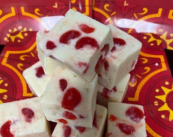 Cherry Almond Fudge 1/2 pound