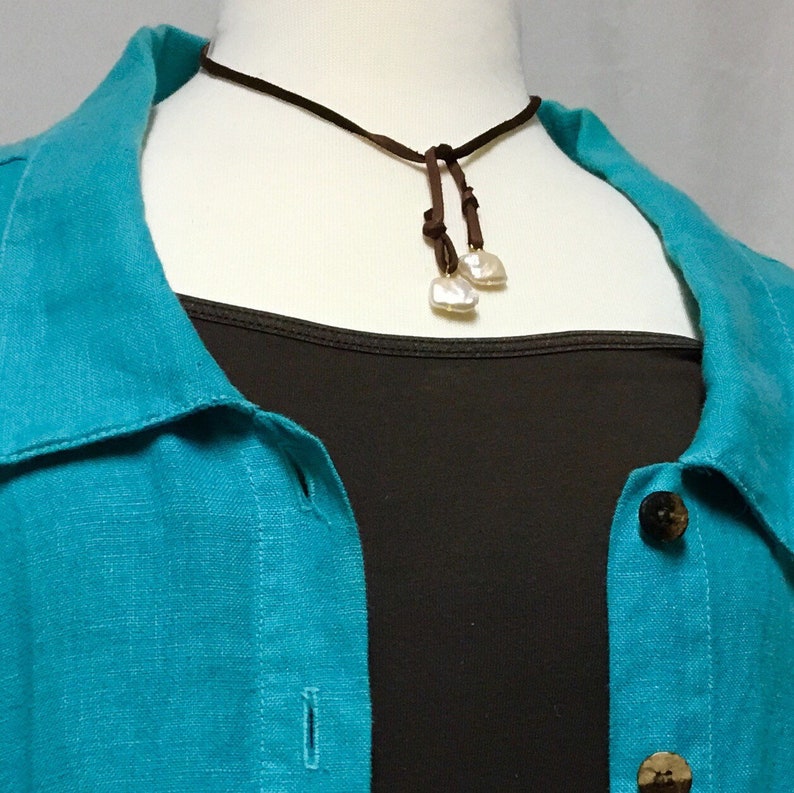 CLL004 Turquoise and Chocolate Brown Jewelry Collection with Turquoise Smokey Quartz and Peridot