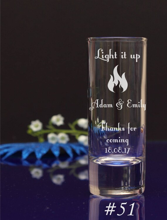 Heart Design Personalised Malibu /& Coke Time Glass