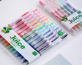 Pilot JUICE 0.5mm Extra Fine GEL Ink Ballpoint Pens Set - 6/12 Colors Pens